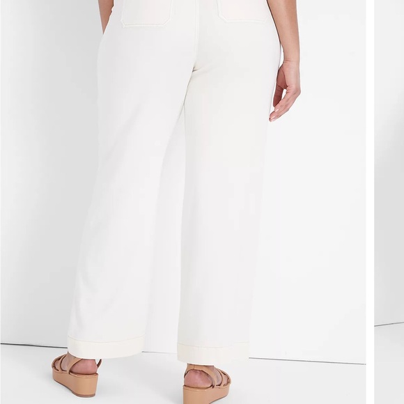 Signature Fit Fluid Wide Leg Trouser Jean - Picture 2 of 2